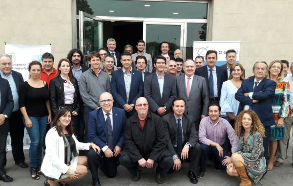 Asistió el Presidente de la Diputación D. Jorge Rodríguez.
